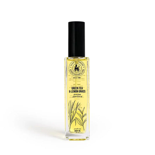 Green Tea and Lemon Grass Body Oil 80ml